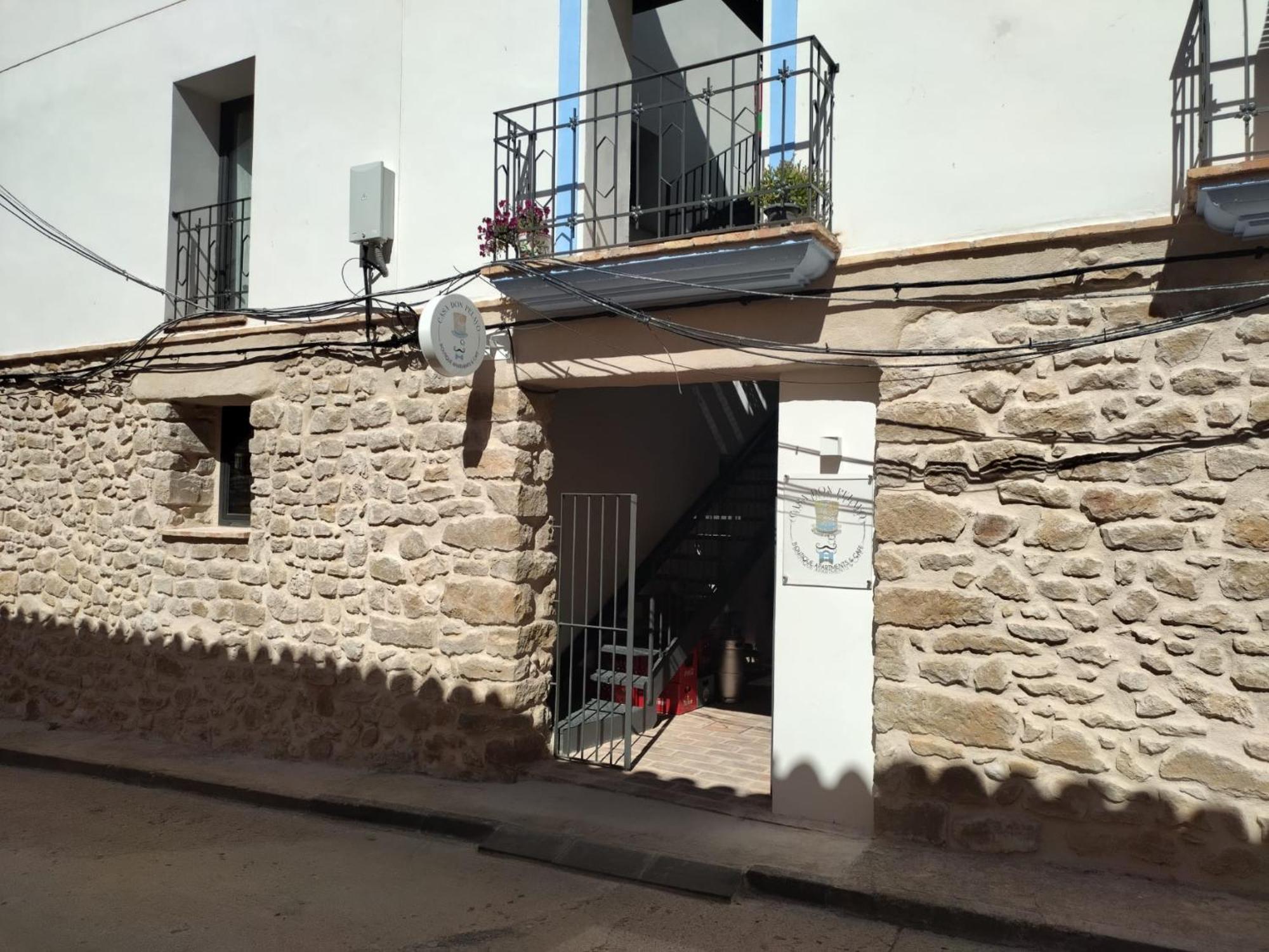 Casa Don Pelayo Boutique Apartments & Cafe Valderrobres Exterior foto